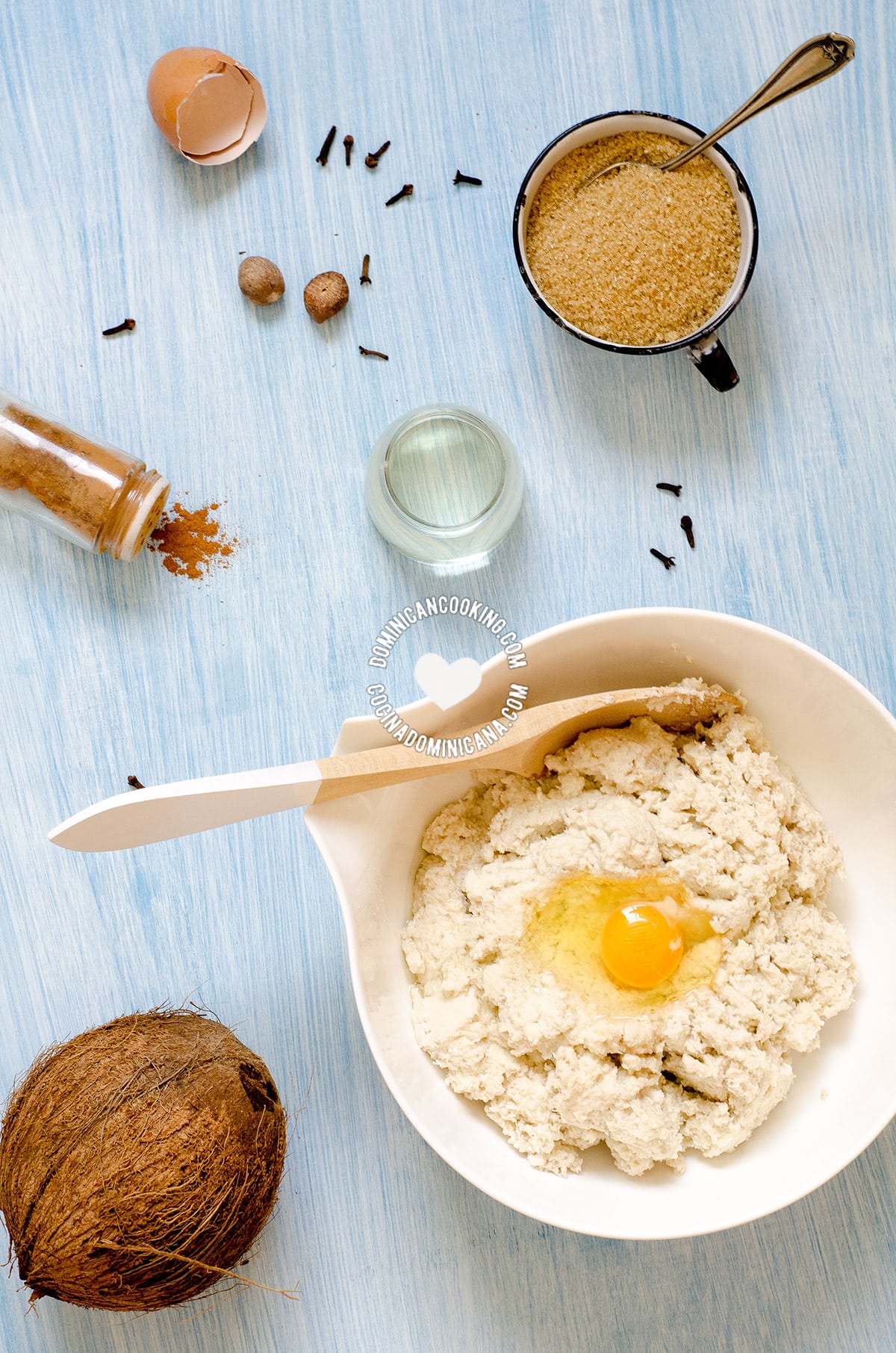 Pan de Batata ingredients