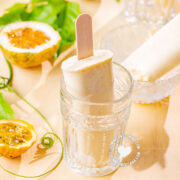 Passion Fruit Cheesecake Popsicles