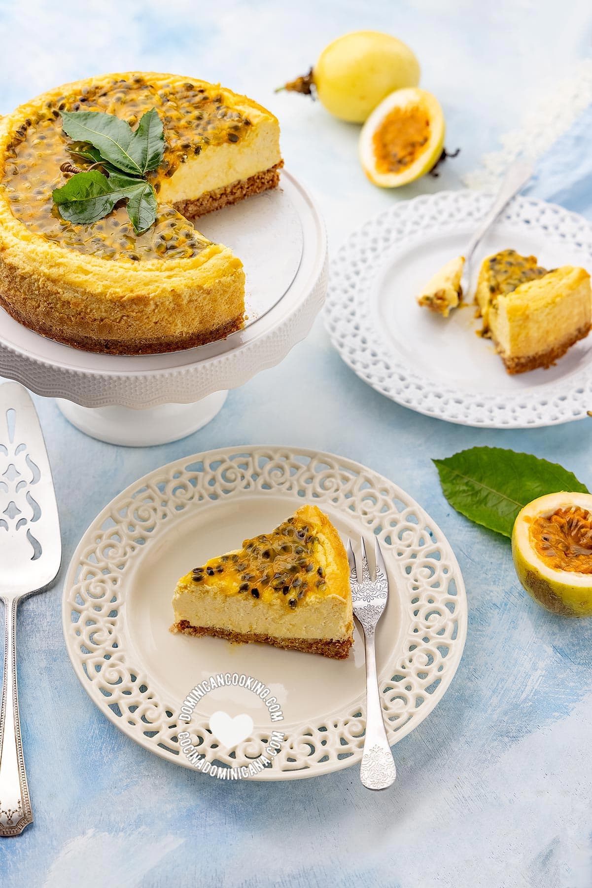 Passion Fruit Cheesecake