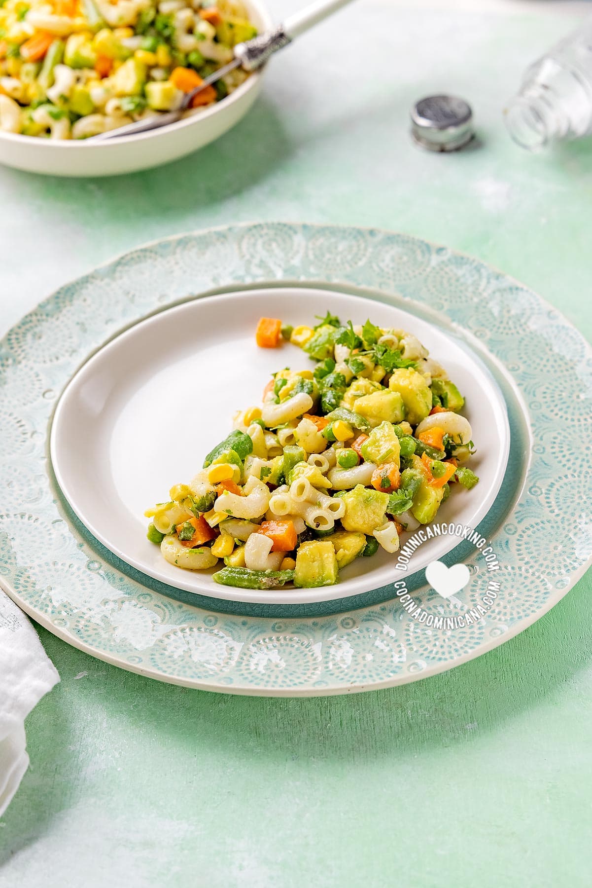 Pasta and Avocado Salad