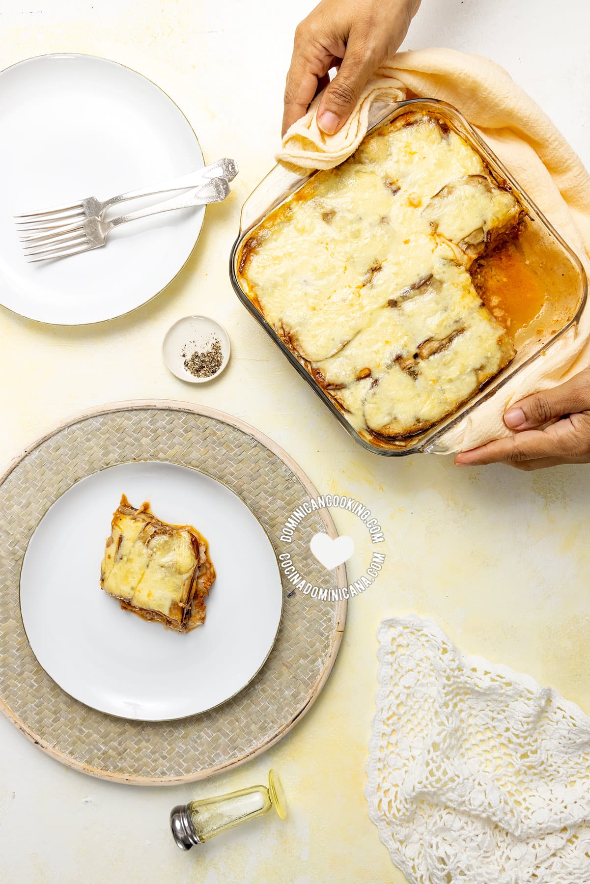 Lasaña de Berenjenas (Beef and Eggplant Casserole)