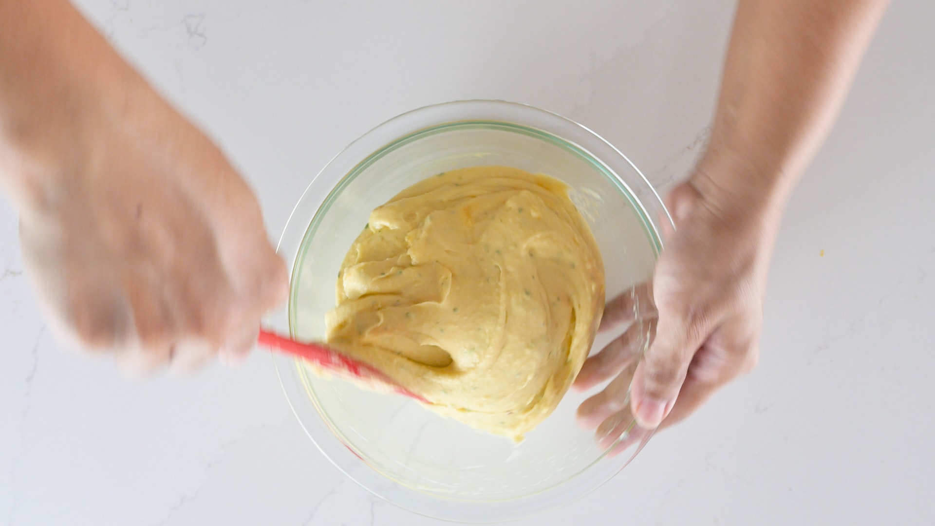 Prepping potatoes