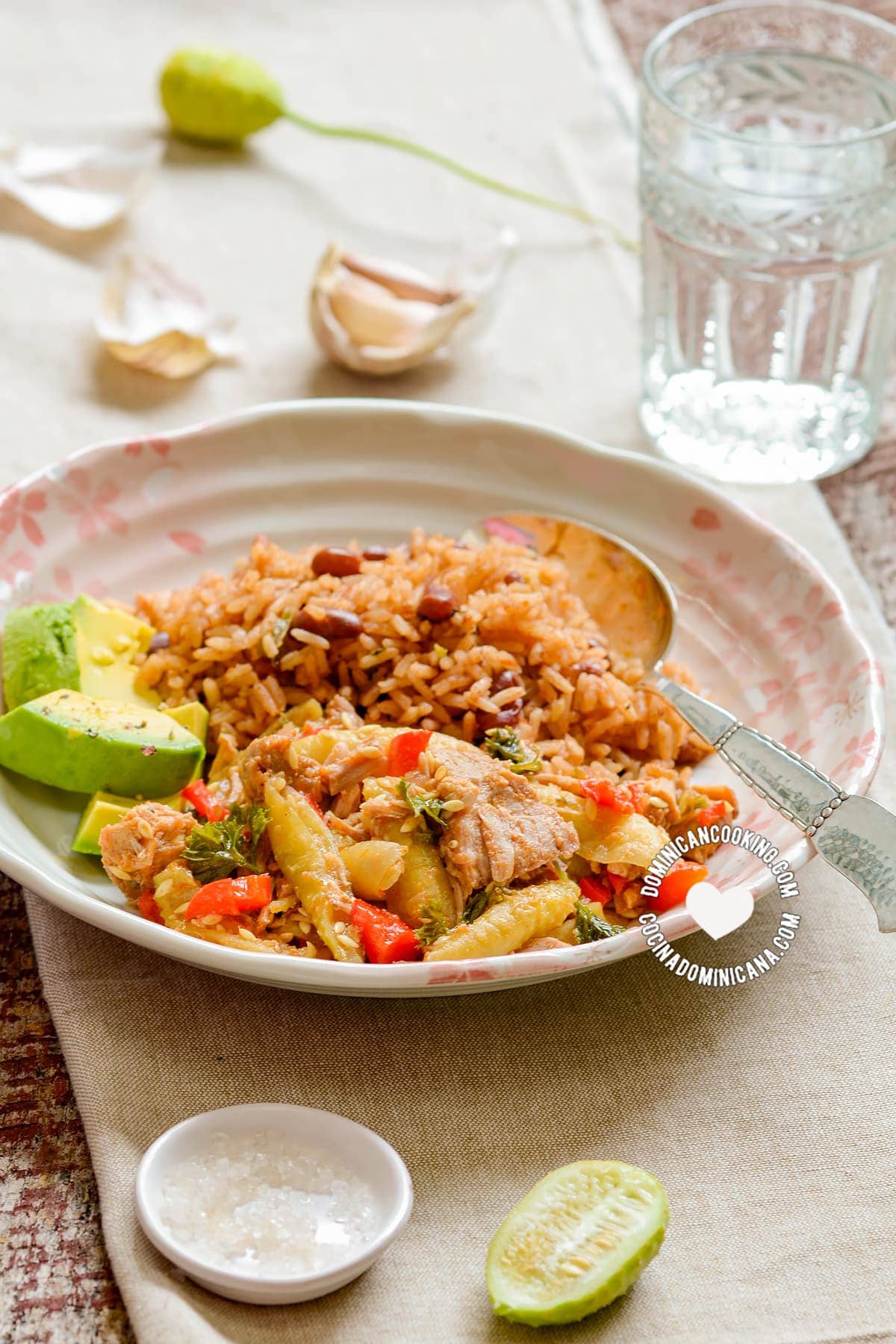 pepino silvestre guisado or cocombro guisado (stewed West Indian gherkin)