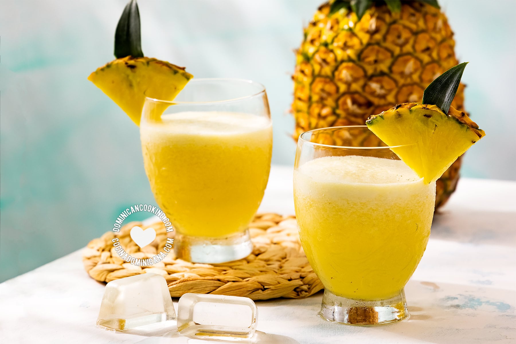 Pera-Piña (Rice and Pineapple Juice)