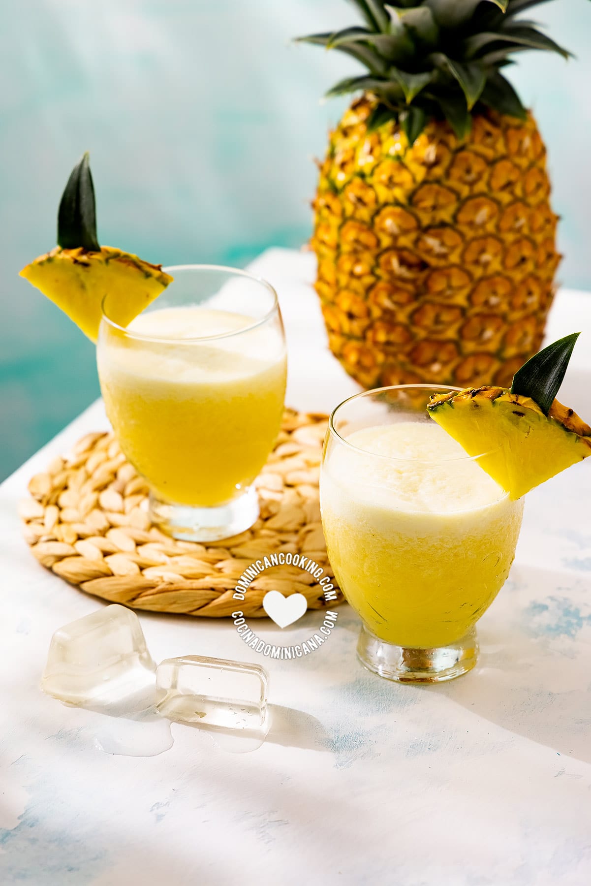 Pera-Piña (Rice and Pineapple Juice)