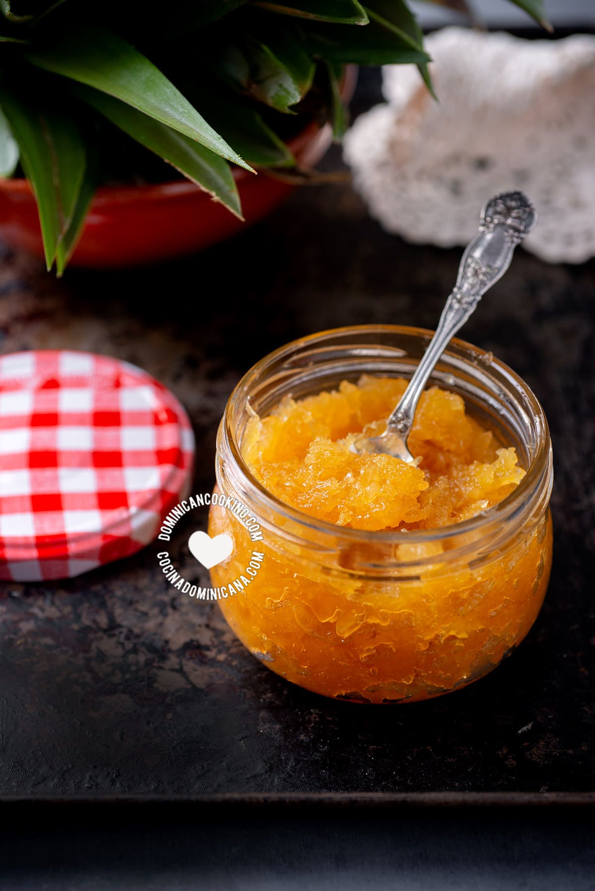 Pineapple Jam Filling for Dominican Cake