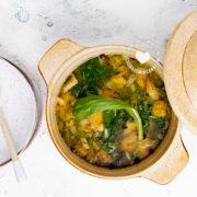 Sopa de Plátano (Roasted Plantain Soup)
