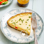 Plantain Quiche with Cheese