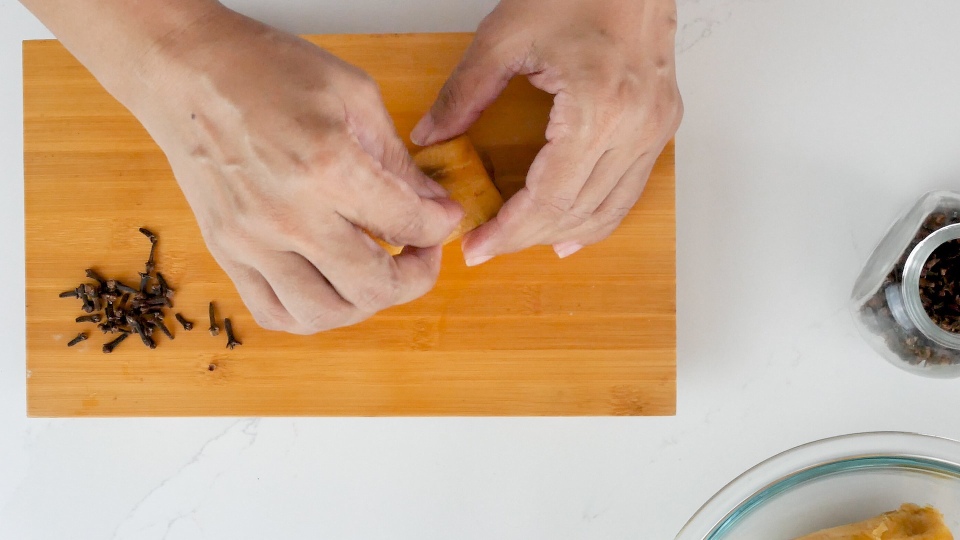 Prepping plantains