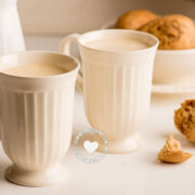 Two Cups of Ponche de Desayuno (Breakfast Eggnog)