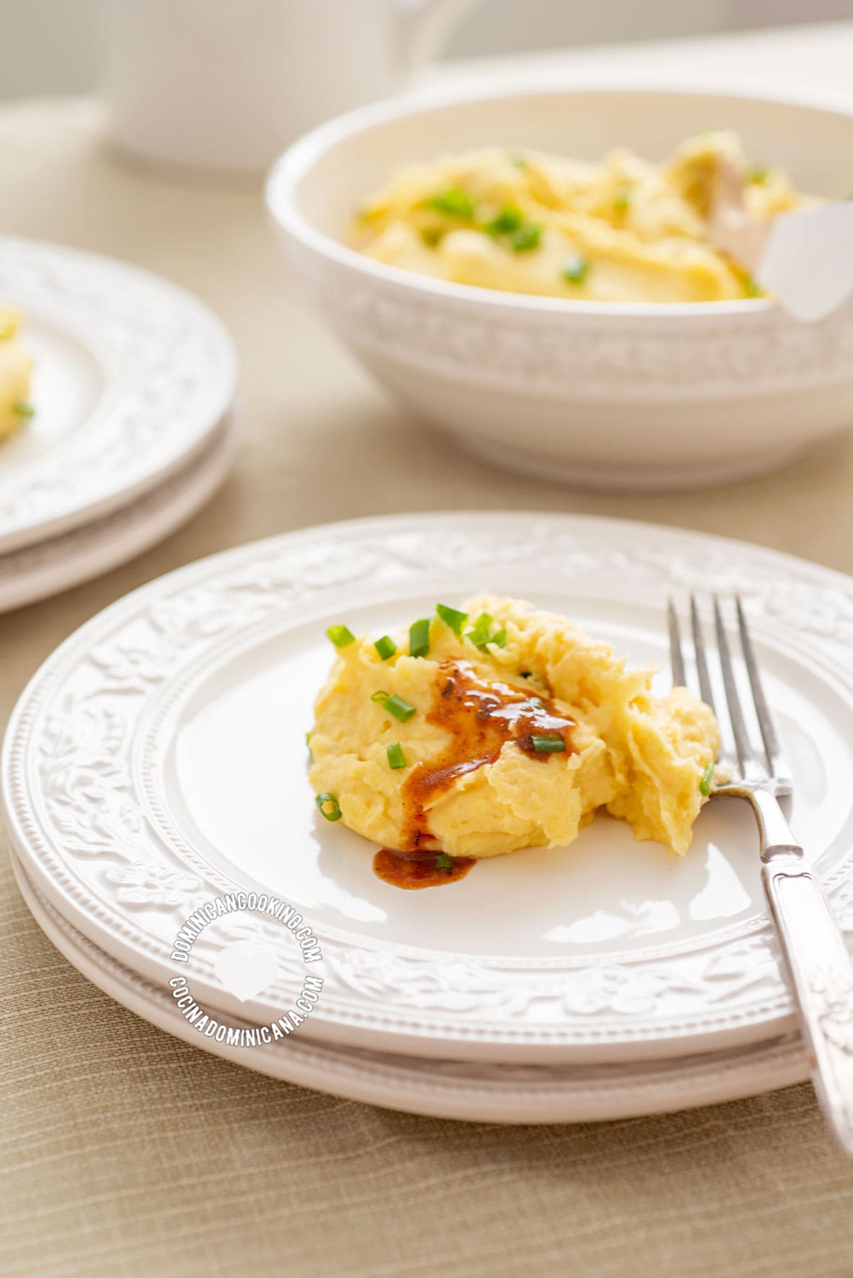 Cepa de Apio and Yuca Mash (Arracacha and Cassava Puree)