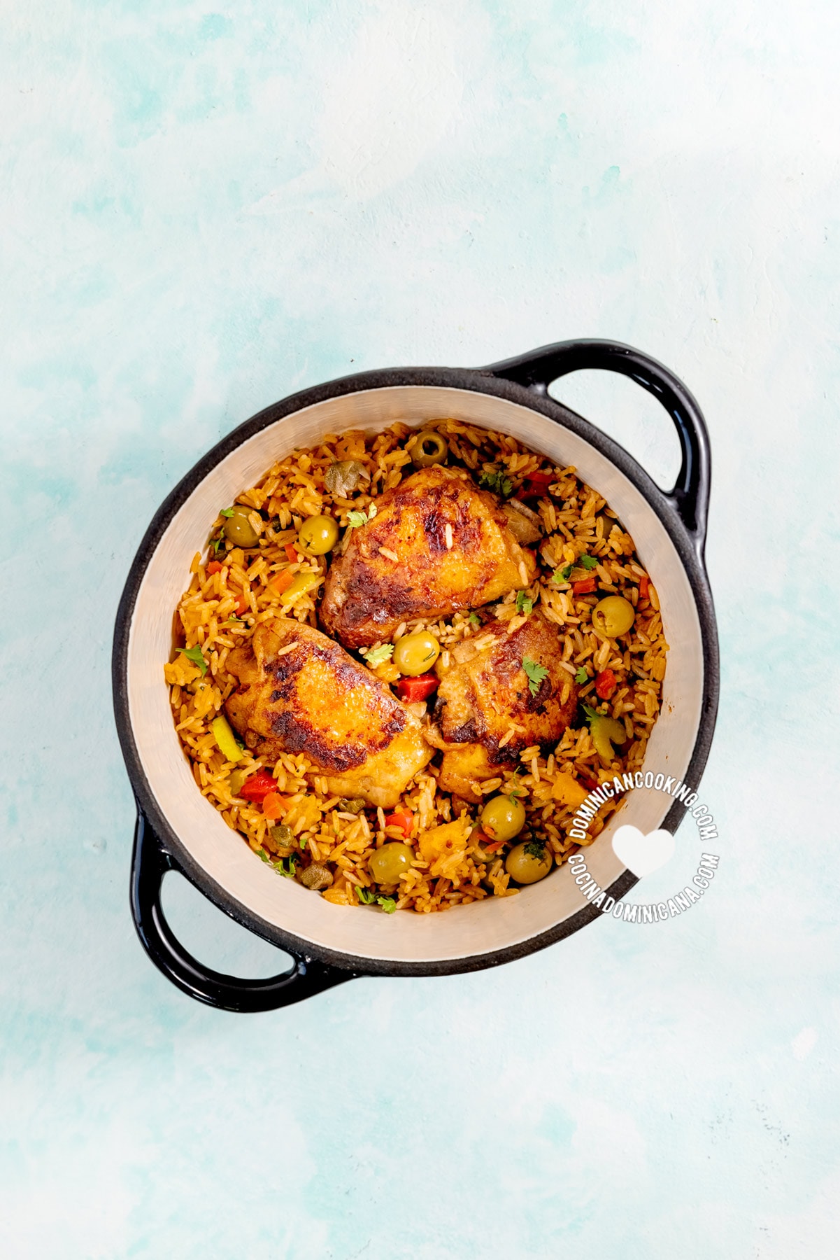 Locrio de Pollo (Rice and Chicken)