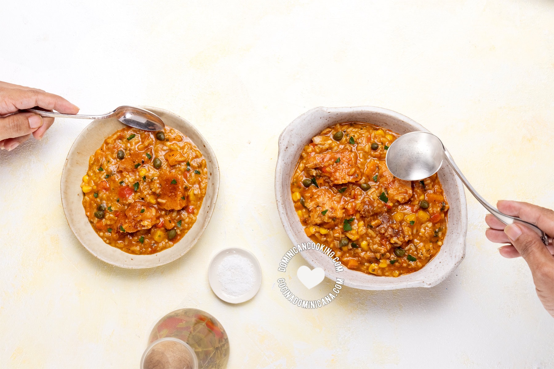 Asopao de Chuleta (Smoked Pork Chops and Rice Soup)