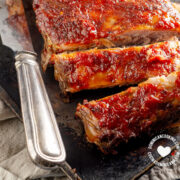 Smoky Ribs with Spicy Rum BBQ Sauce