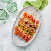 Tiger Prawns in Ginger Marinade