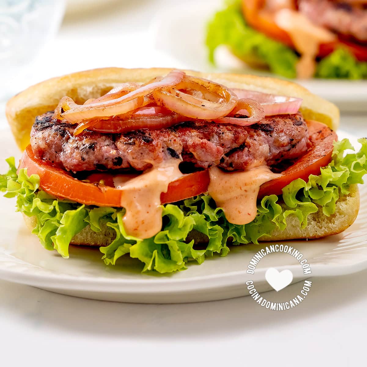 Longaniza Hamburgers (Sandwich)