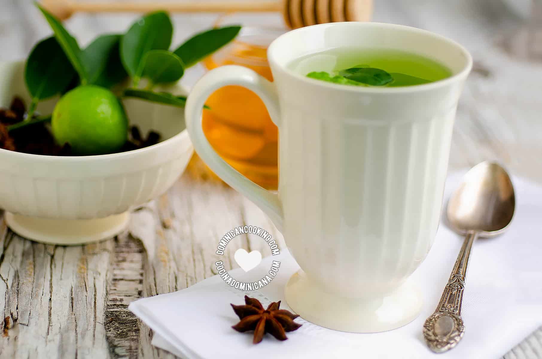 Tisana de Limón, Menta y Miel (Lime, Mint and Honey Tisane)