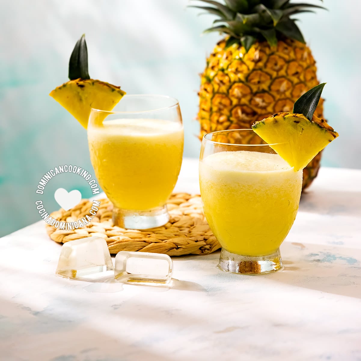 Pera-Piña (Rice and Pineapple Juice)