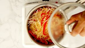 Cooking cabbage