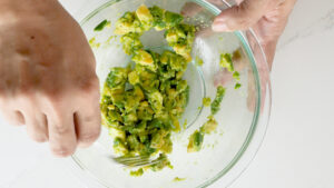 Making the avocado layer