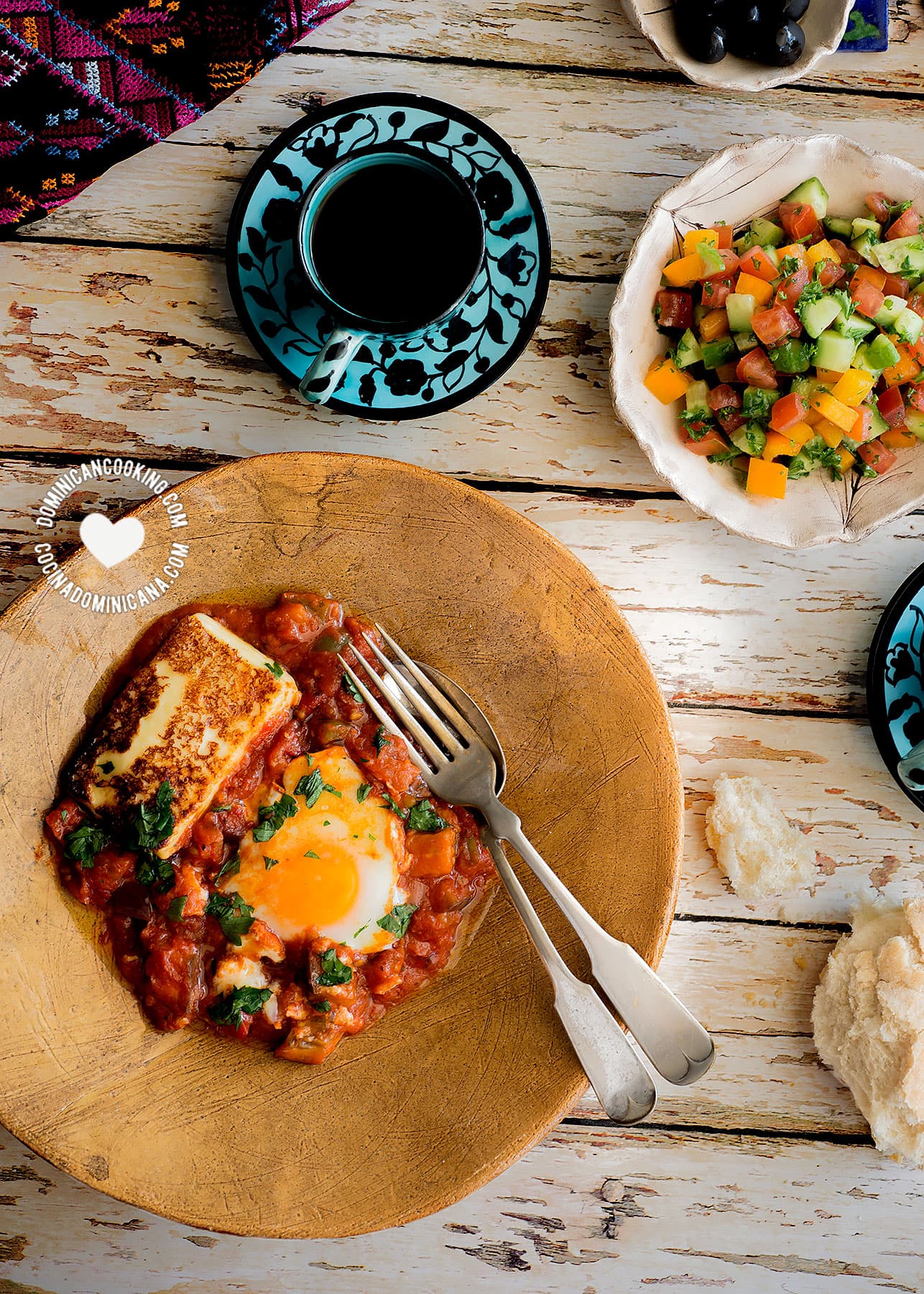 Shakshuka: Eggs on Tomato Sauce