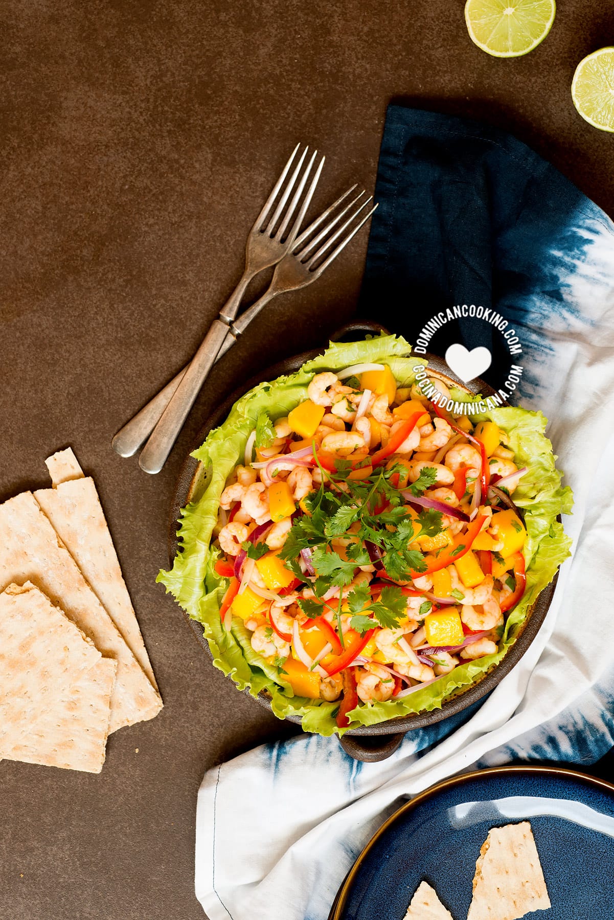 Shrimp and Mango Ceviche Salad