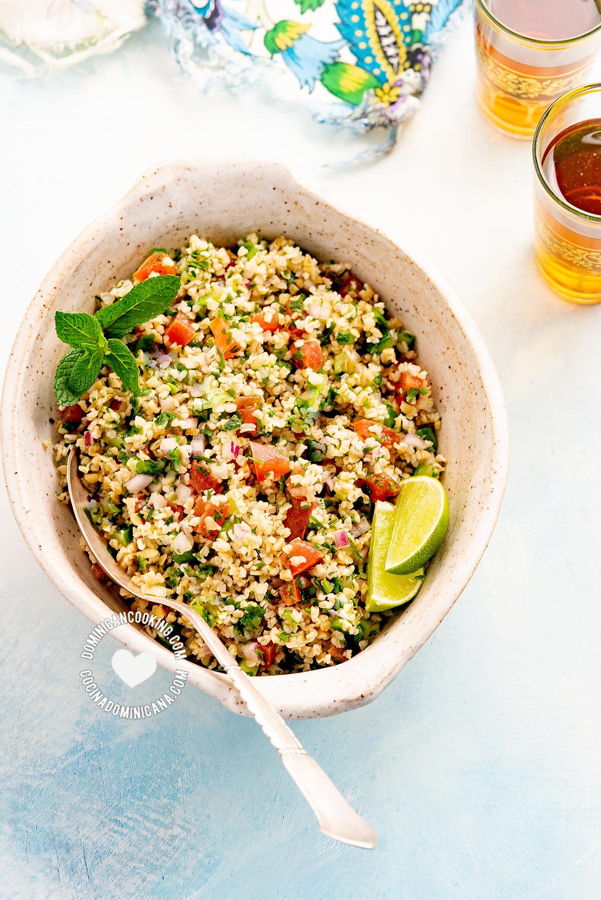 Tipili (Tabbouleh - Bulgur Salad)