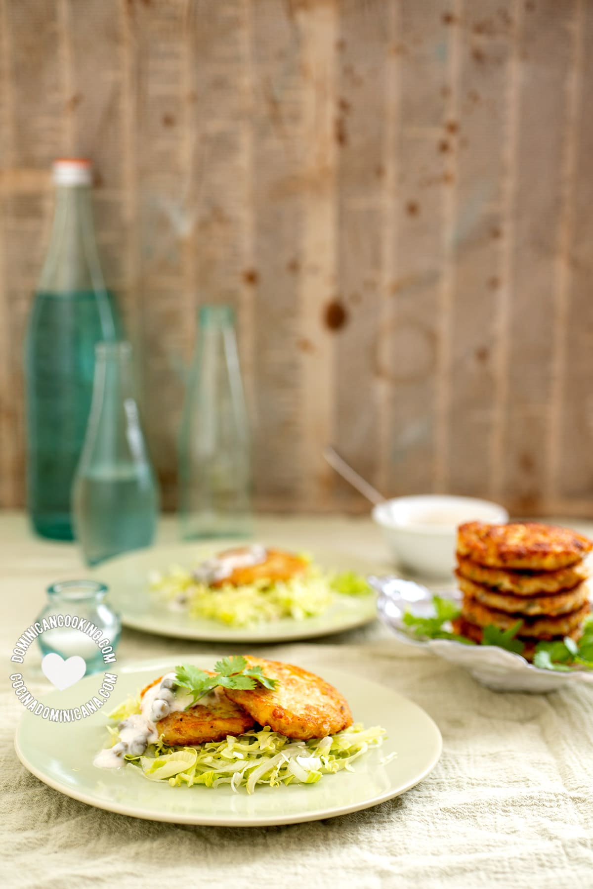 Codfish and Potato Fritters