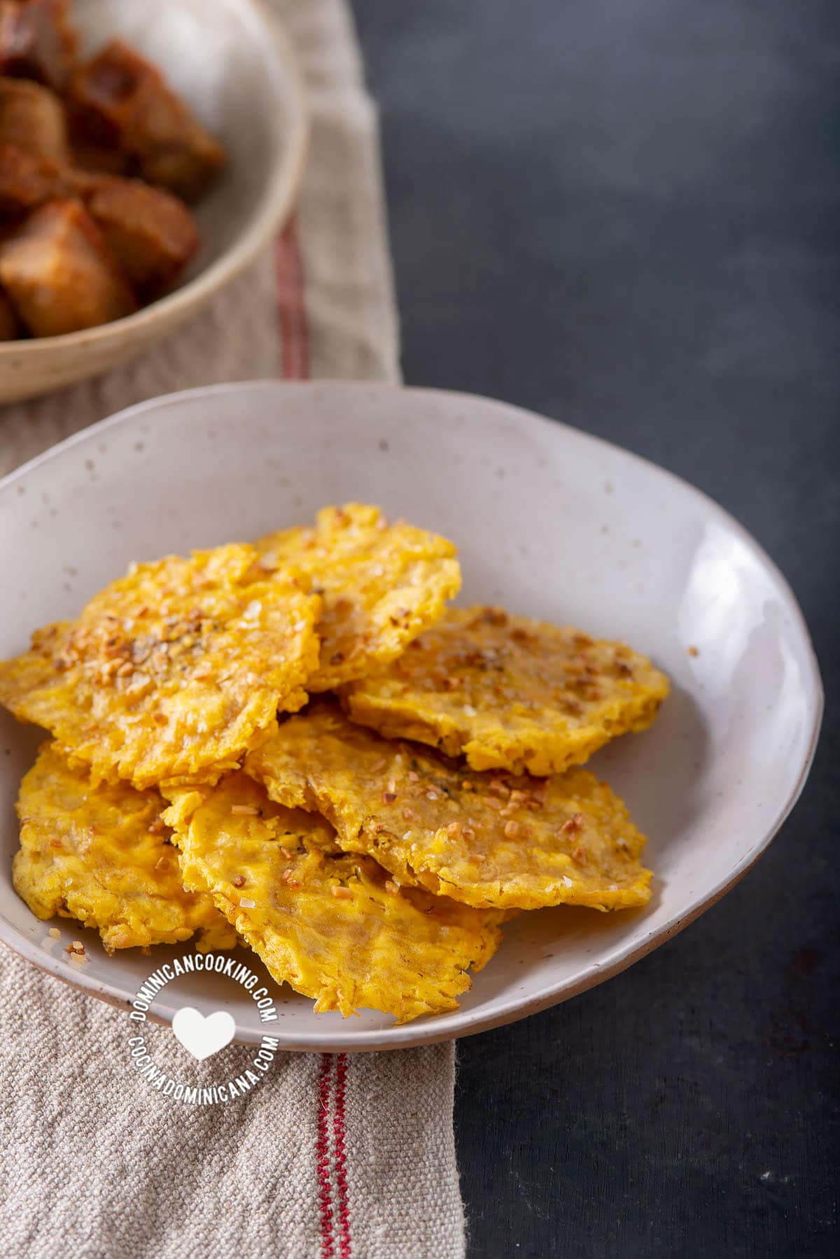 oven tostones